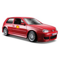 7"x2-1/2"x3" Volkswagen Golf R32 Die Cast Replica Car Full Color Logo